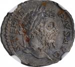 SEPTIMIUS SEVERUS, A.D. 193-211. AR Denarius, Rome Mint, A.D. 208. NGC EF.