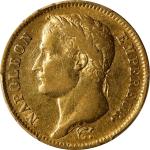 FRANCE. 40 Francs, 1811-A. Paris Mint. Napoleon I. PCGS EF-40.