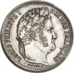 FRANCE Louis-Philippe Ier (1830-1848). Piéfort de 2 francs 1845, B, Rouen.