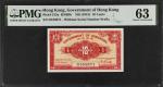 1941年香港政府壹毫。两张。HONG KONG. Lot of (2). Government of Hong Kong. 10 Cents, ND (1941). P-315a & 315b. P