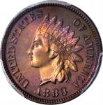 1883 Indian Cent. Proof-66 RB (PCGS). CAC.