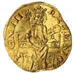 1257年亨利三世20便士金币 近未流通 HENRY III (1216-1272), GOLD PENNY OF 20-PENCE
