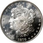 1878 Morgan Silver Dollar. 8 Tailfeathers. MS-63 (ANACS).