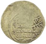 GREAT SELJUQ: Sanjar, 1118-1157, pale AV dinar (3.74g), MM, DM, A-1687, Zeno-263760 (this piece), st