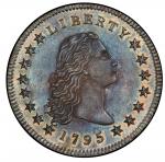 1795美国银币Flowing Hair Silver Dollar PCGS MS 66