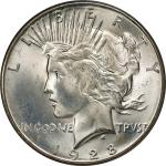 1928-S Peace Silver Dollar. MS-65 (PCGS).
