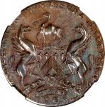 GREAT BRITAIN. Trade Tokens. Lancashire. Manchester. Fieldings Copper 1/2 Penny Token, 1793. NGC AU-