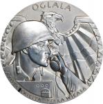 2008 U.S. Congressional Medal for Native American Code Talkers in World Wars I and II. Silver. About