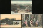 清末民初香港题材图画明信片一组36件，内容包括各种香港街景，整体保存完好，内容丰富，请预览