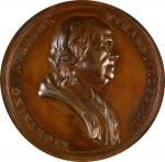 1776 (post-1807) Franklin American Beaver Medal. Betts-546, Julian CM-8, Greenslet GM-80. Bronze. MS