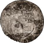 Edict of 1640 Counterstamped Douzain. Host Coin: France, Henri IV, 1590 Douzain de Béarn. Morlaas Mi
