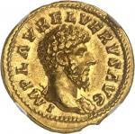 EMPIRE ROMAIN - ROMANLucius Verus (161-169). Aureus ND (162), Rome. NGC AU 5/5 3/5 marks (6639739-00