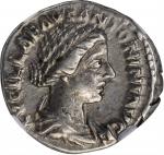 LUCILLA, AUGUSTA A.D. 164-182. AR Denarius, Rome Mint, A.D. 164-166/7. NGC Ch EF.