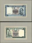 Portugal, Banco de Portugal, 50 escudos, obverse and reverse composite essay, 23.4.1953, serial numb