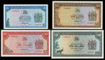 Reserve Bank of Rhodesia, a set of the 1976 issues, comprising of $1, $2, $5, $10, all with serial n