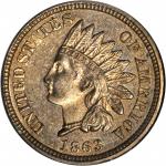 1863 Indian Cent. MS-64 (NGC). OH.
