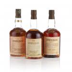 Springbank-25 year old (1), Springbank-15 year old (1), Springbank-10 year old (1) Bottled in 1990s.