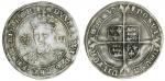 Edward VI (1547-53), fine issue, Sixpence, 3.02g, m.m. tun, edward vi d g agl fra z hib rex, facing 