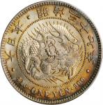 JAPAN. Yen, Year 37 (1904). Osaka Mint. PCGS MS-62 Gold Shield.