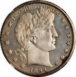 1894-O Barber Half Dollar. MS-65 PL (NGC).