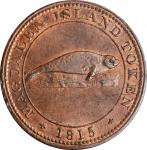 CANADA. Lower Canada - Magdalen Island. Copper "Seal" Penny Token, 1815. Birmingham Mint. PCGS MS-64