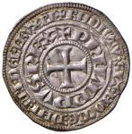 Foreign coins;FRANCIA Filippo IV (1285-1314) Grosso tornese - Dup. 213 AG (g 4.12) - SPL;250