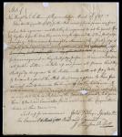 Revolutionary War: Important New Hampshire Committee of Safety Document from the House of Representa