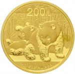 2010年熊猫纪念金币1/2盎司 完未流通