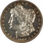 1902 Morgan Silver Dollar. Proof-64 (PCGS). CAC.