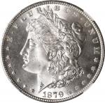 1879-S Morgan Silver Dollar. MS-66+ (NGC).