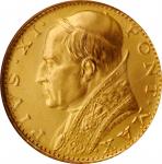 KARL GOETZ MEDALS. Germany - Italy - Vatican City. Pope Pius XI/Lateran Treaty Gold Medal, 1929. Mun
