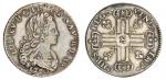 French New World. Louis XV (1715-1774). Petit Louis dArgent (1/3 Ecu), 1720 &. Aix. John Law issue. 