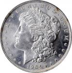 1904-O Morgan Silver Dollar. MS-63 (PCGS). OGH.