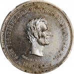 1909 Abraham Lincoln / Improved Steamboat Token. DeLorey-36, Cunningham 10-230GS, King-367. German S