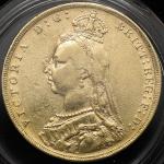 GREAT BRITAIN Victoria ヴィクトリア(1837~1901) Sovereign 1892 返品不可 要下見 Sold as is No returns   VF