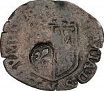 Edict of 1640 Counterstamped Douzain. Host Coin: France, Henri IV, (1589-1610) Douzain de Navarre. S