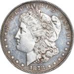 1878 Morgan Silver Dollar. 7/8 Tailfeathers. Strong. MS-63 PL (PCGS).