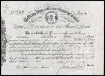 Australia: Darling Downs and Western Land Company Limited, £100 shares, 188[96], #187, signed by Jos