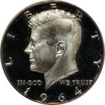 1964 Kennedy Half Dollar. FS-401. Type I, Accented Hair. Proof-68 Deep Cameo (PCGS). OGH.