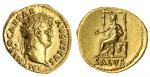 Roman Empire, Nero (54-68), AV Aureus, struck AD 66-67, Rome, IMP NERO CAESAR AVGVSTVS, laureate hea