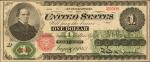 Fr. 16. 1862 $1 Legal Tender Note. Very Fine.