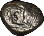 LYDIA. Kroisos, ca. 564/53-550/39 B.C. AR Stater (10.45 gms), Sardes Mint. NGC Ch VF, Strike: 5/5 Su