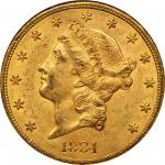 1884-CC Liberty Head Double Eagle. AU-58 (NGC). CAC.