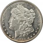1890-CC Morgan Silver Dollar. AU-58 (PCGS).