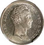 NETHERLANDS EAST INDIES. Kingdom of the Netherlands. 1/4 Gulden, 1840. Utrecht Mint. William I. NGC 