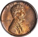 1917-S Lincoln Cent. MS-65 RB (PCGS).