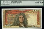 Banque de France, 500 NF, 8 January 1965, serial number K.18 40888, red and multicoloured, Moliere a