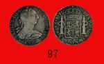 1778年(Mo FF)墨西哥银币 8RMexico: Silver 8 R, 1778 Mo FF. PCGS VF30 金盾