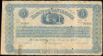 COLOMBIA. Banco de Santander. 5 Pesos, 1873. P-S832b. Fine.