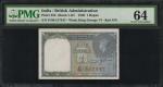 INDIA. Government of India. 1 Rupee, 1940. P-25b. PMG Choice Uncirculated 64.